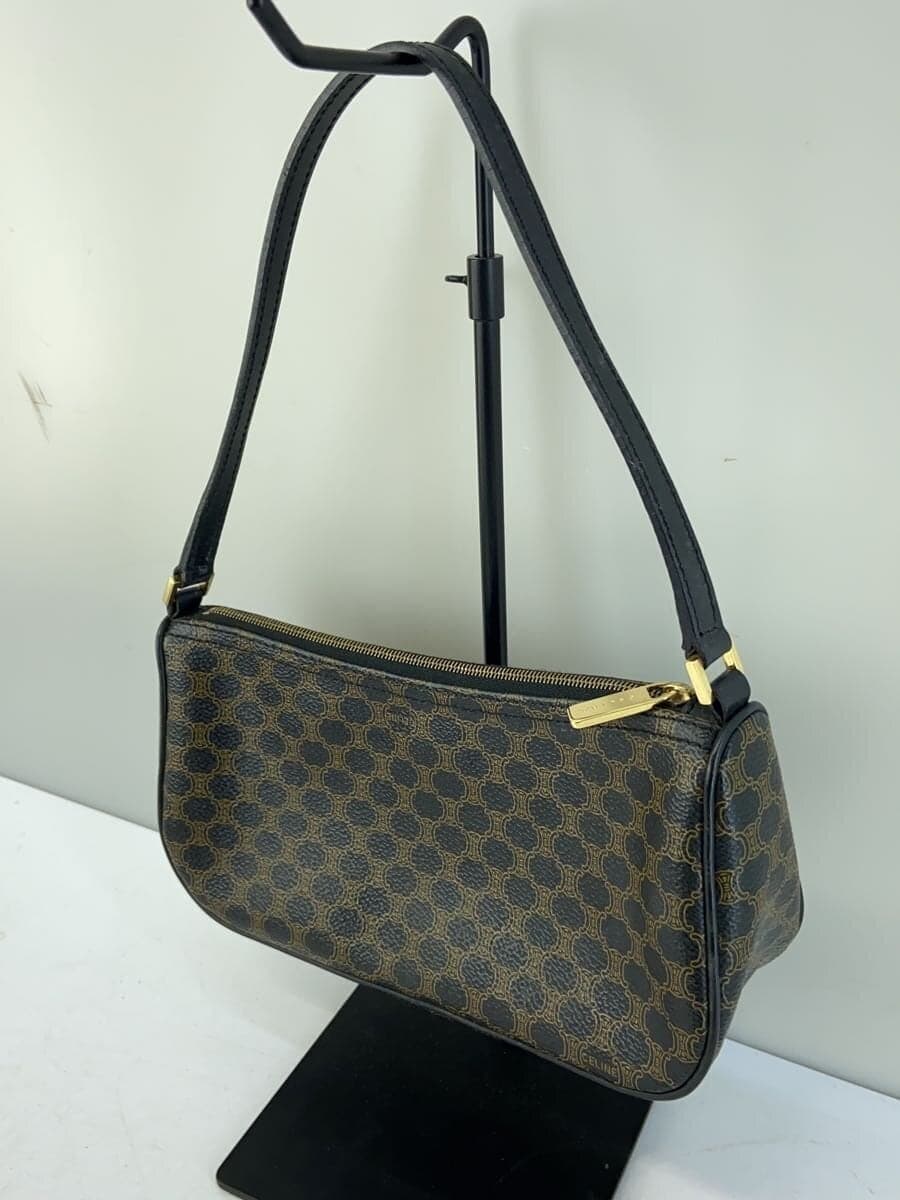 CELINE handbag PVC BLK all-over pattern 2