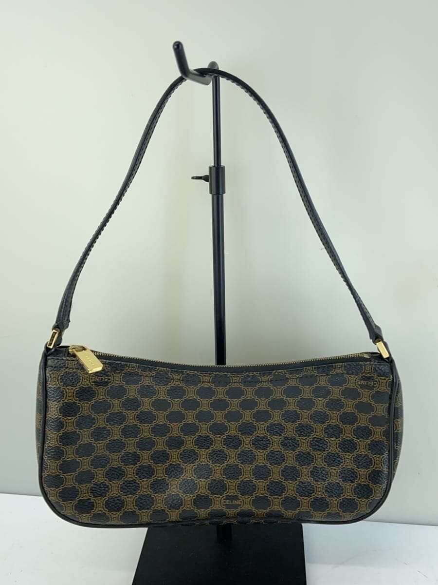 CELINE handbag PVC BLK all-over pattern 3