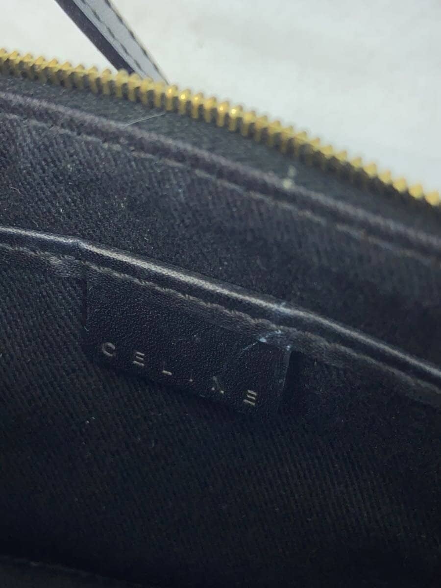 CELINE handbag PVC BLK all-over pattern 5