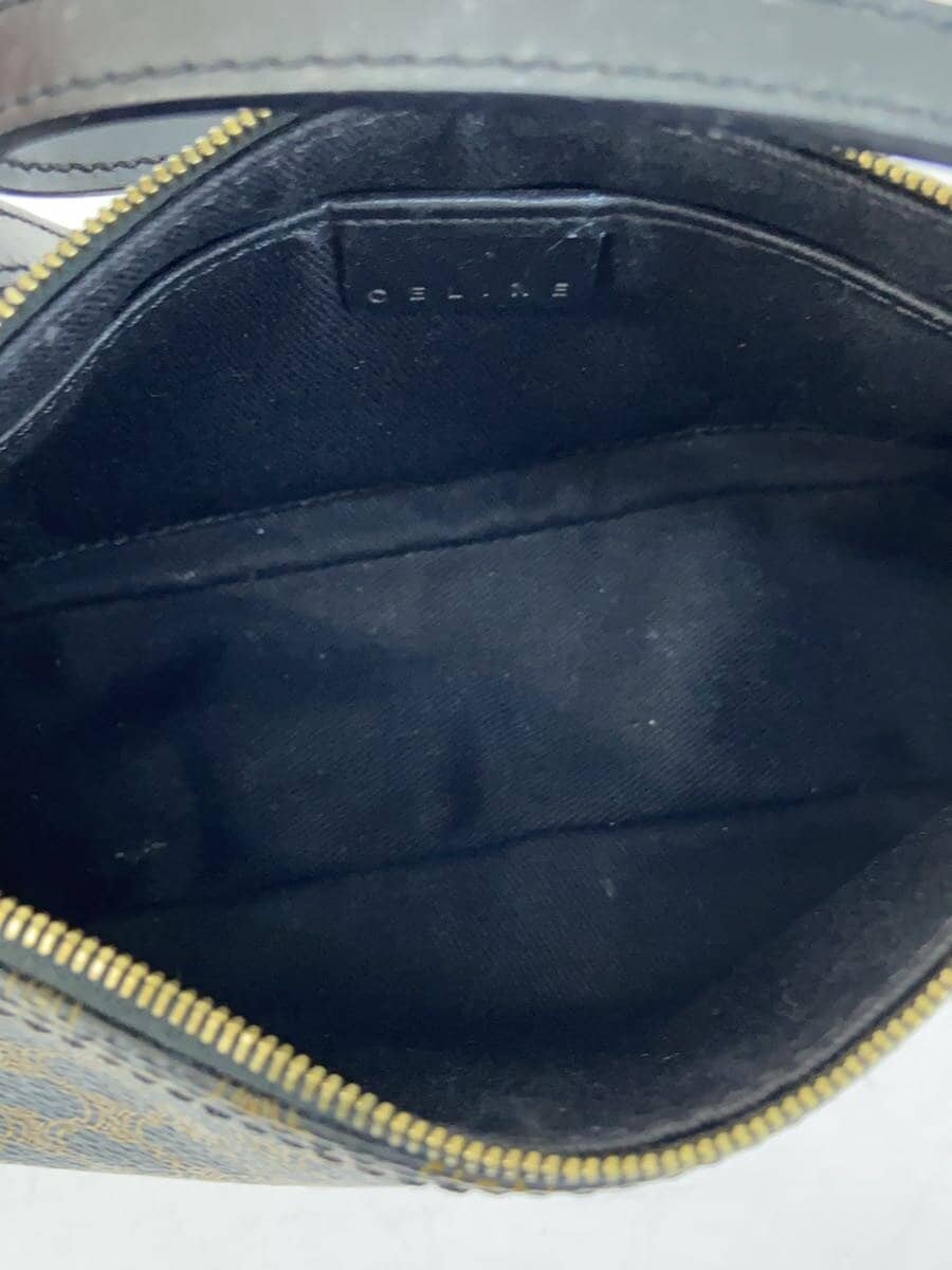 CELINE handbag PVC BLK all-over pattern 6