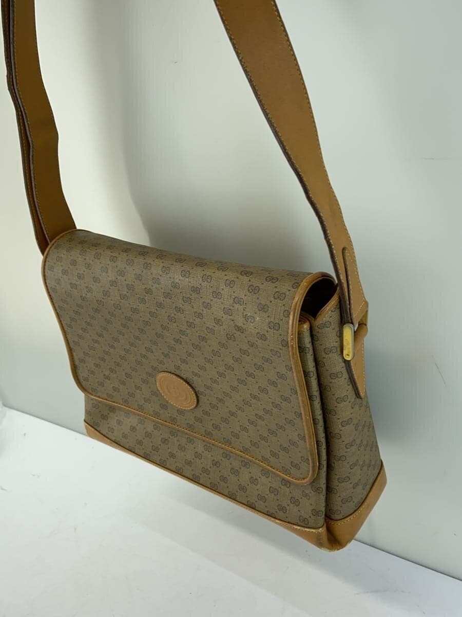 GUCCI shoulder bag -- BEG all-over pattern 2