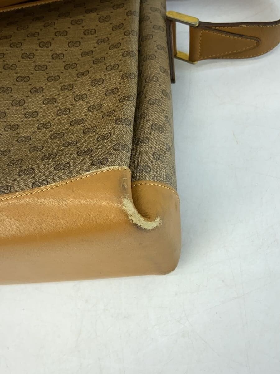 GUCCI shoulder bag -- BEG all-over pattern 7