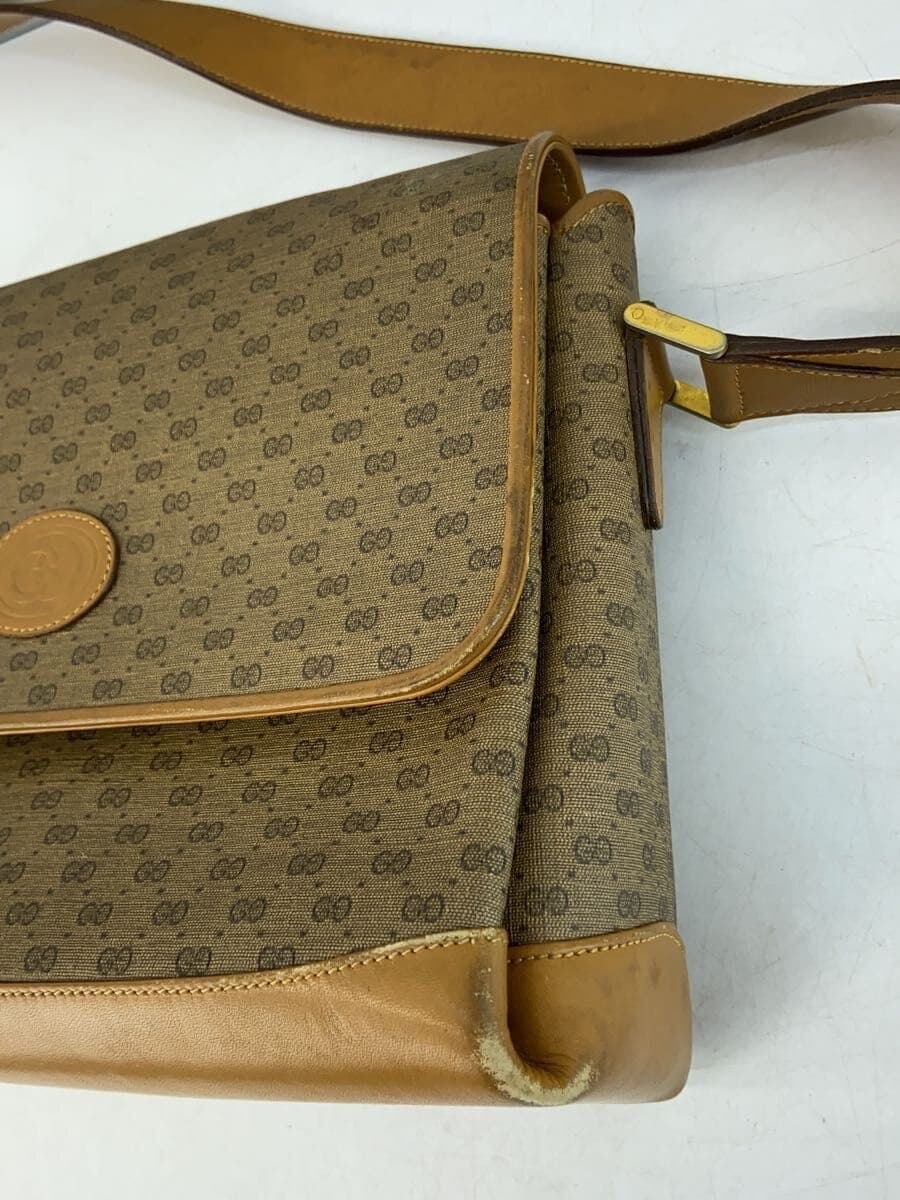 GUCCI shoulder bag -- BEG all-over pattern 8