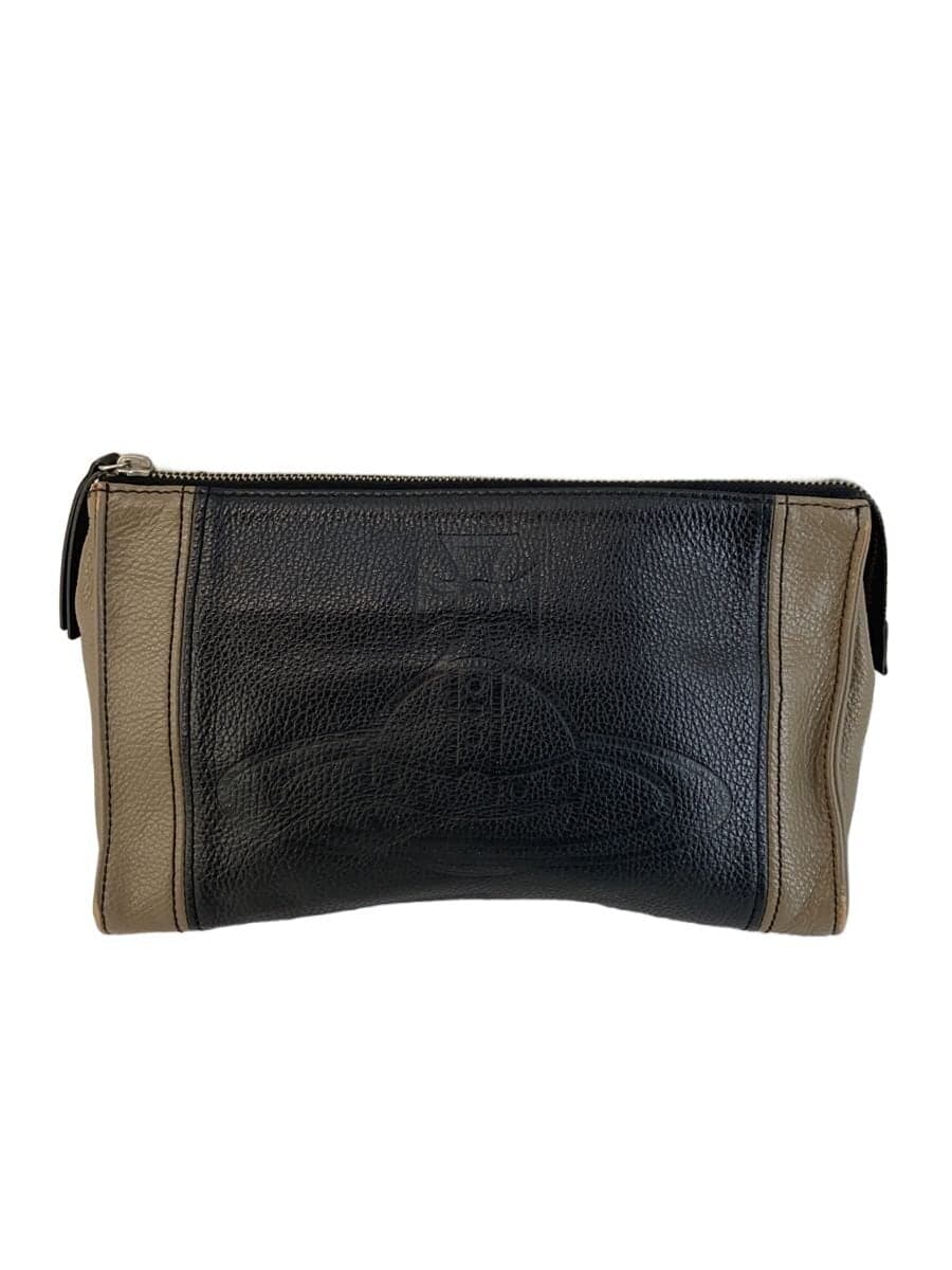 Vivienne Westwood MAN Second Bag Leather BLK