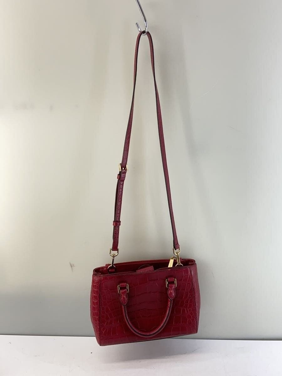 MICHAEL KORS Handbag Leather RED 35F7GSOS0E 3