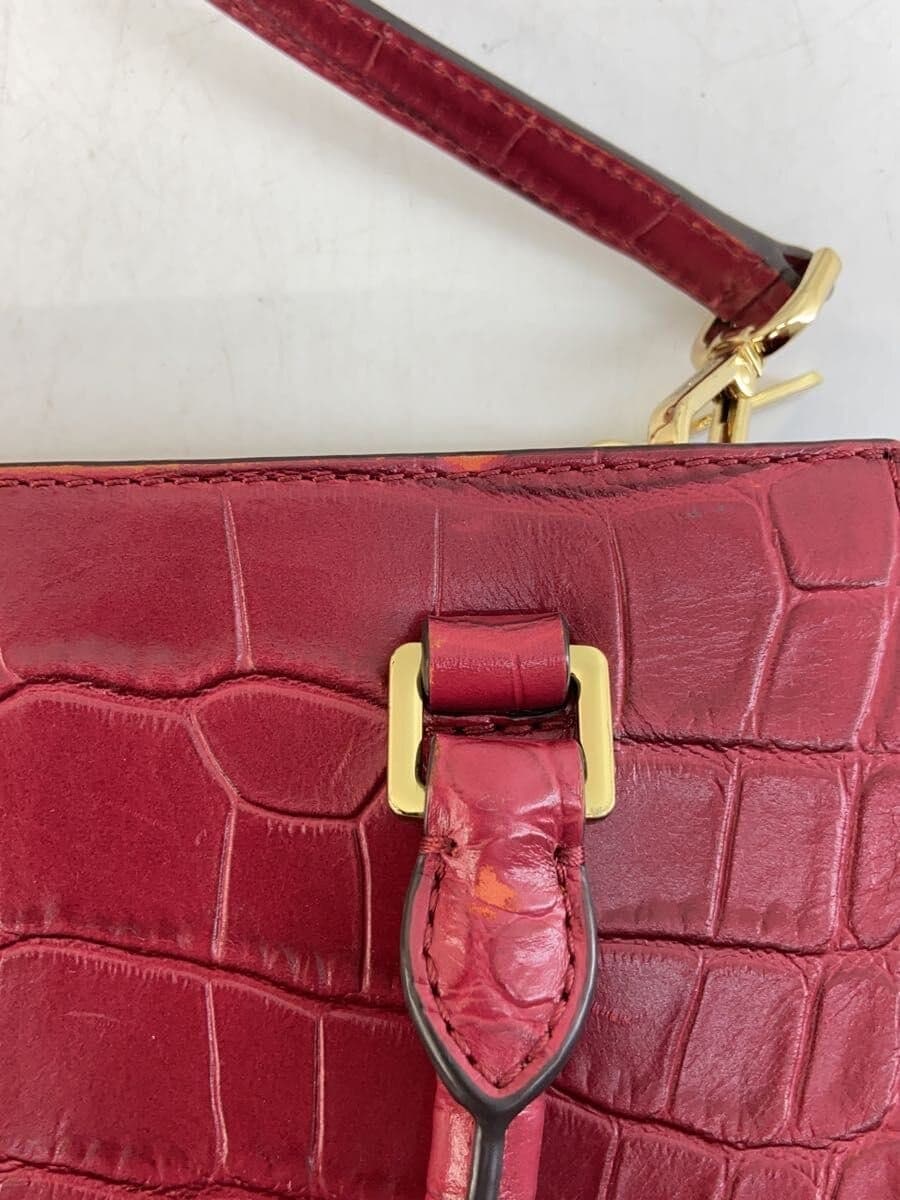 MICHAEL KORS Handbag Leather RED 35F7GSOS0E 7