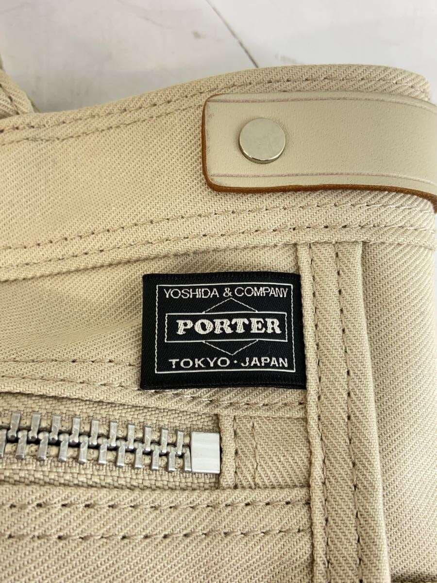 PORTER GIRL Tote Bag Canvas BEG 5