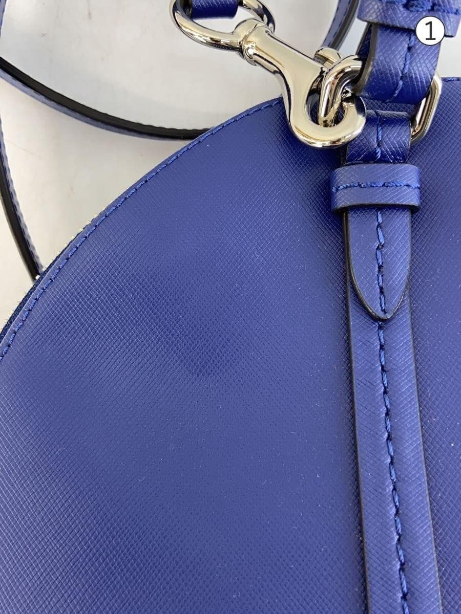 COACH Handbag_All Leather PVC BLU Solid 7