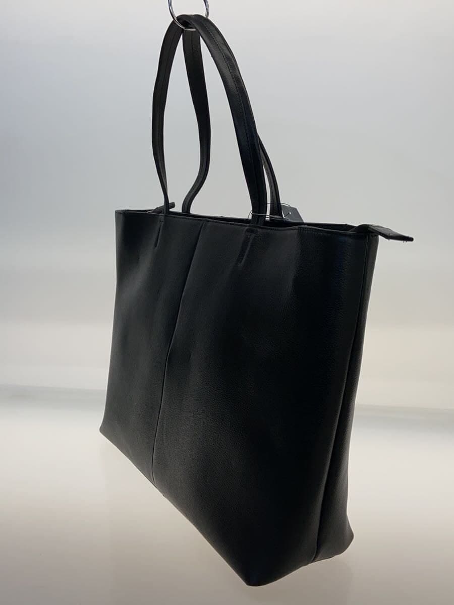 A DAY IN THE LIFE UNITED ARROWS Tote Bag Cowhide BLK 6132-699-0162-0900 2