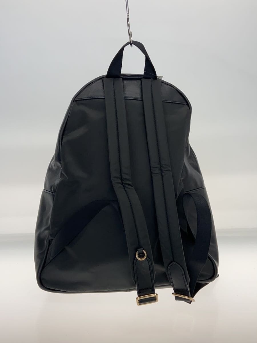 COACH Charlie Backpack Signature Black Leather Leather BRW Allover Pattern 3