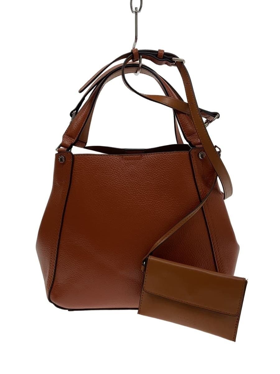 BARCOS handbag leather BRW