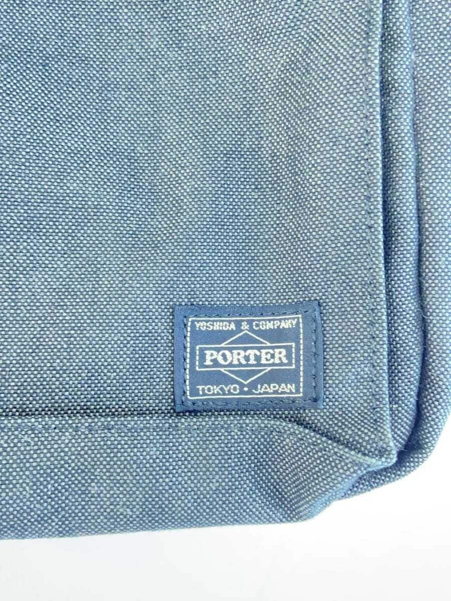 PORTER Shoulder Bag Canvas GRY 5