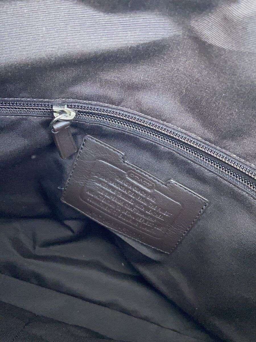 COACH Shoulder Bag Signature Allover Pattern PVC BRW Allover Pattern F71107 5