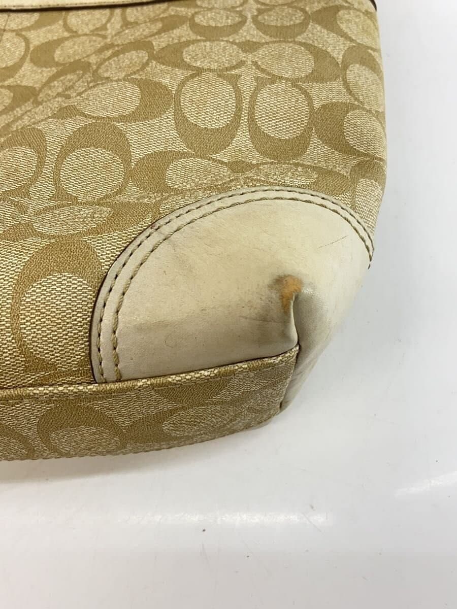 COACH Tote Bag_Heritage Stripe_Signature_Beige -- BEG F14477 9