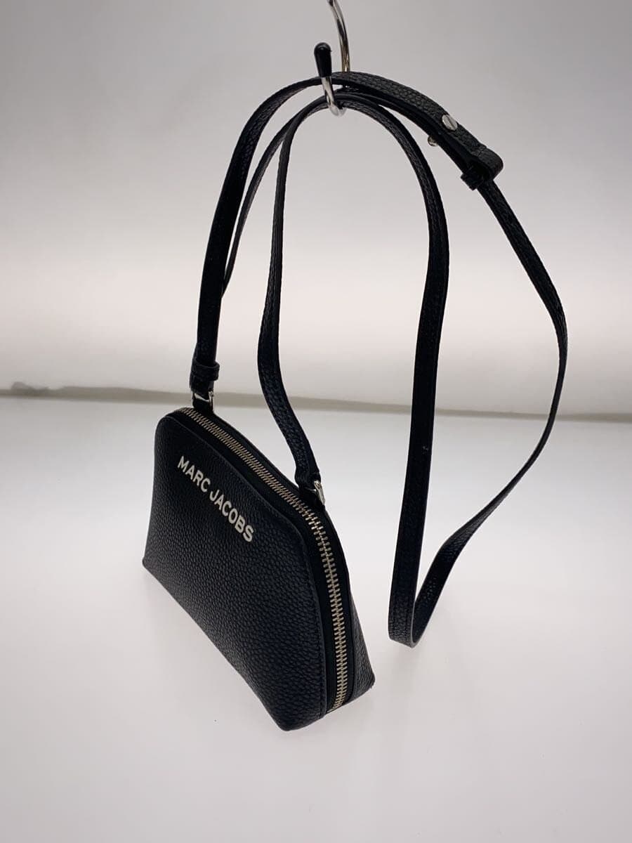 MARC JACOBS shoulder bag leather BLK 4F4SMN001S01 2