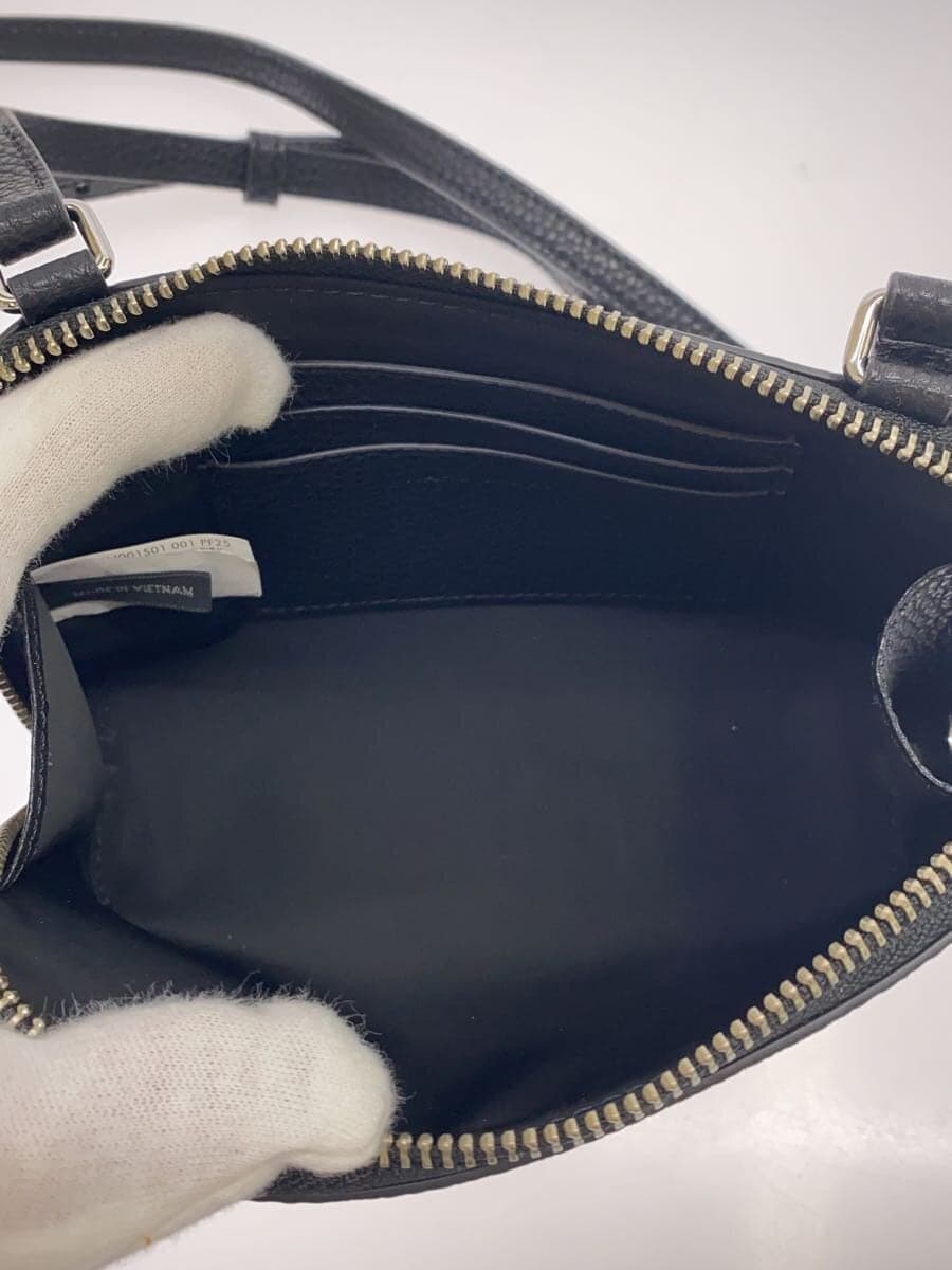 MARC JACOBS shoulder bag leather BLK 4F4SMN001S01 6