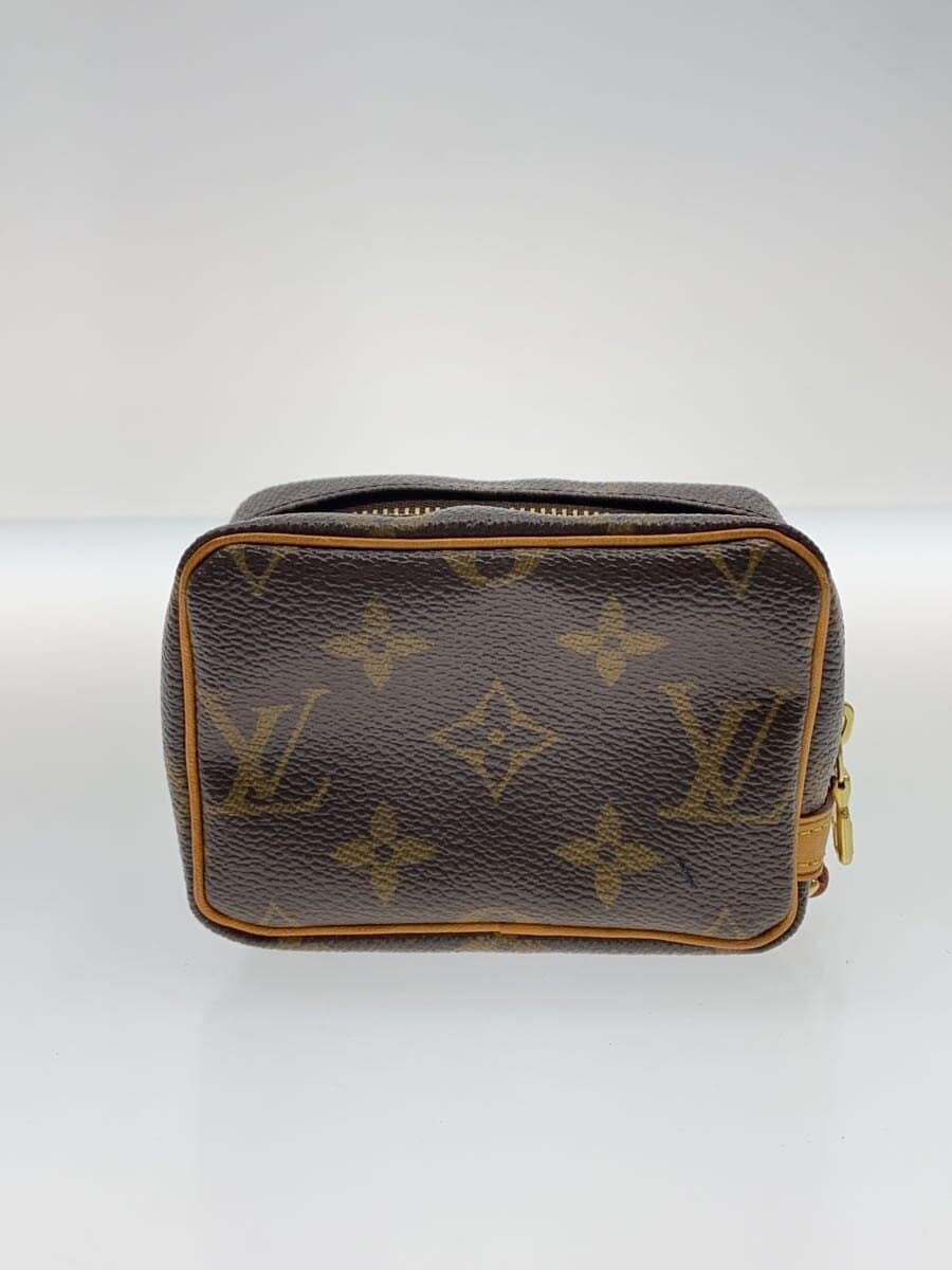 LOUIS VUITTON Trousse Wapiti _Monogram Canvas PVC BRW 3