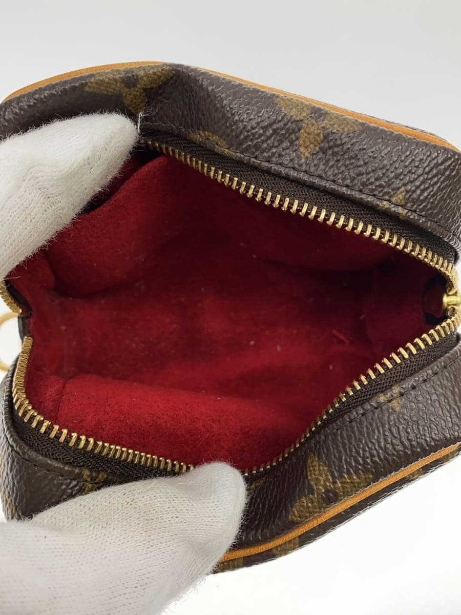 LOUIS VUITTON Trousse Wapiti _Monogram Canvas PVC BRW 6