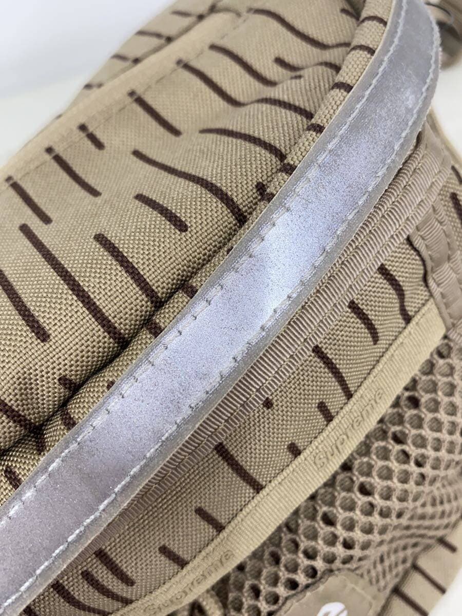 Supreme Mini Side Bag Shoulder Bag Polyester BEG All Over Pattern 6