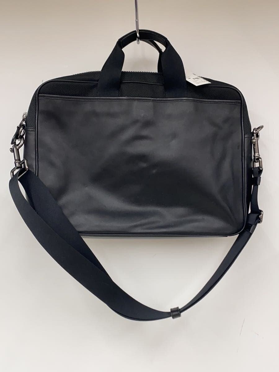 COACH Briefcase Leather BLK Solid 6705 2