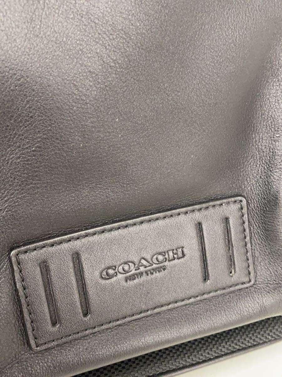 COACH Briefcase Leather BLK Solid 6705 3