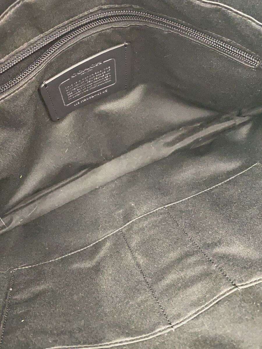 COACH Briefcase Leather BLK Solid 6705 7