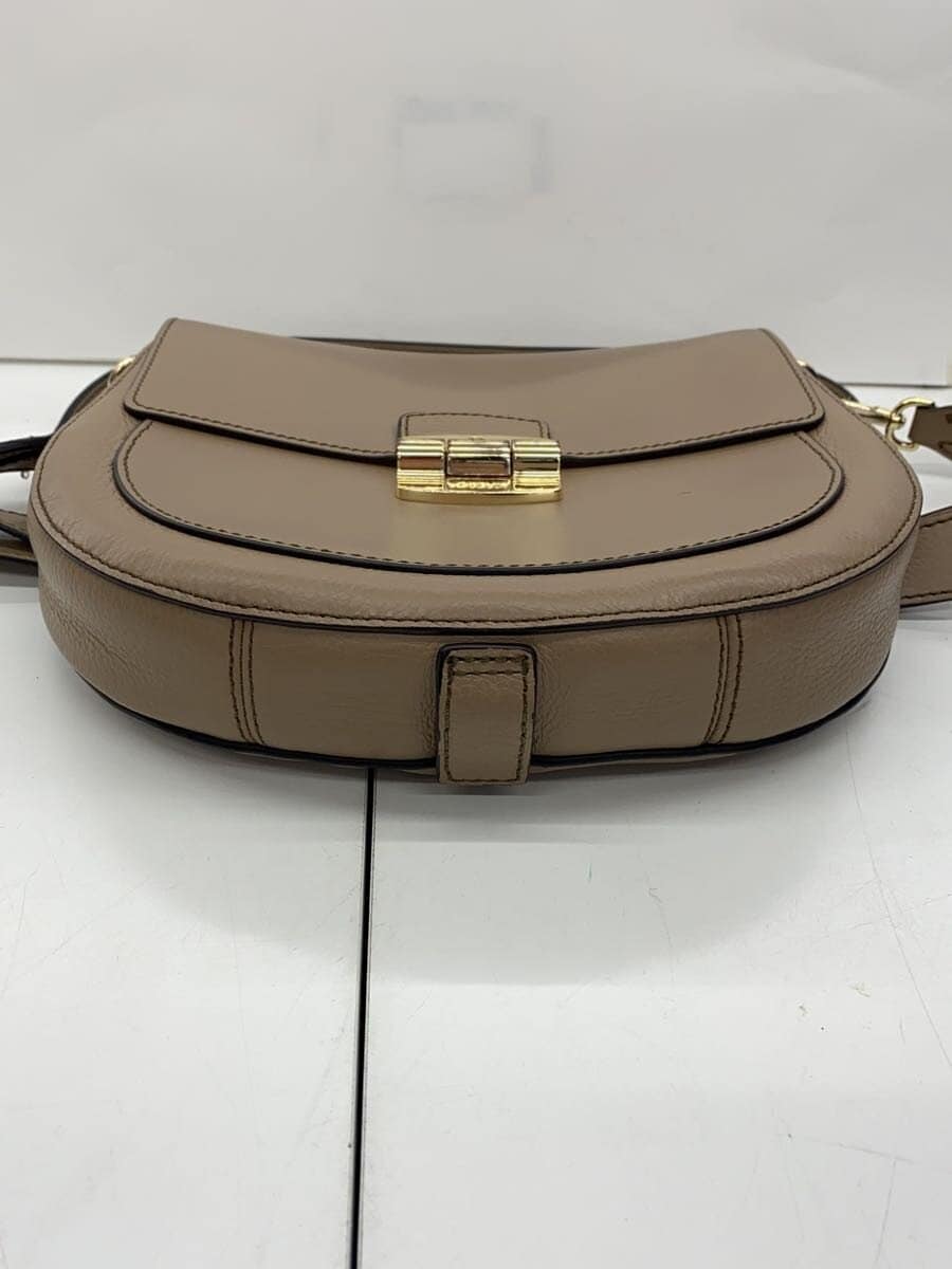 FURLA Shoulder Bag Leather BEG WB00525 4
