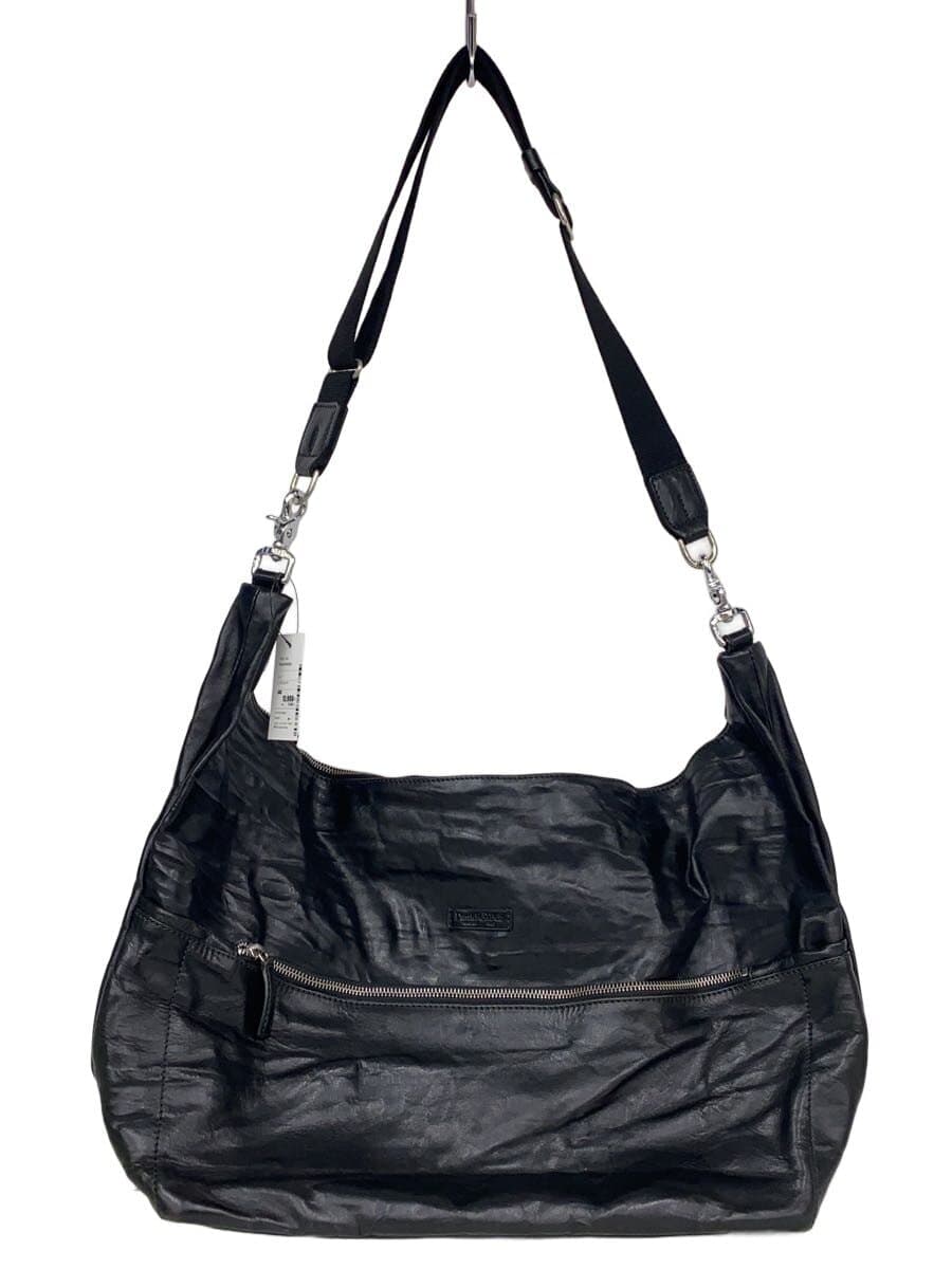 Daniel&Bob Shoulder Bag Leather BLK Solid