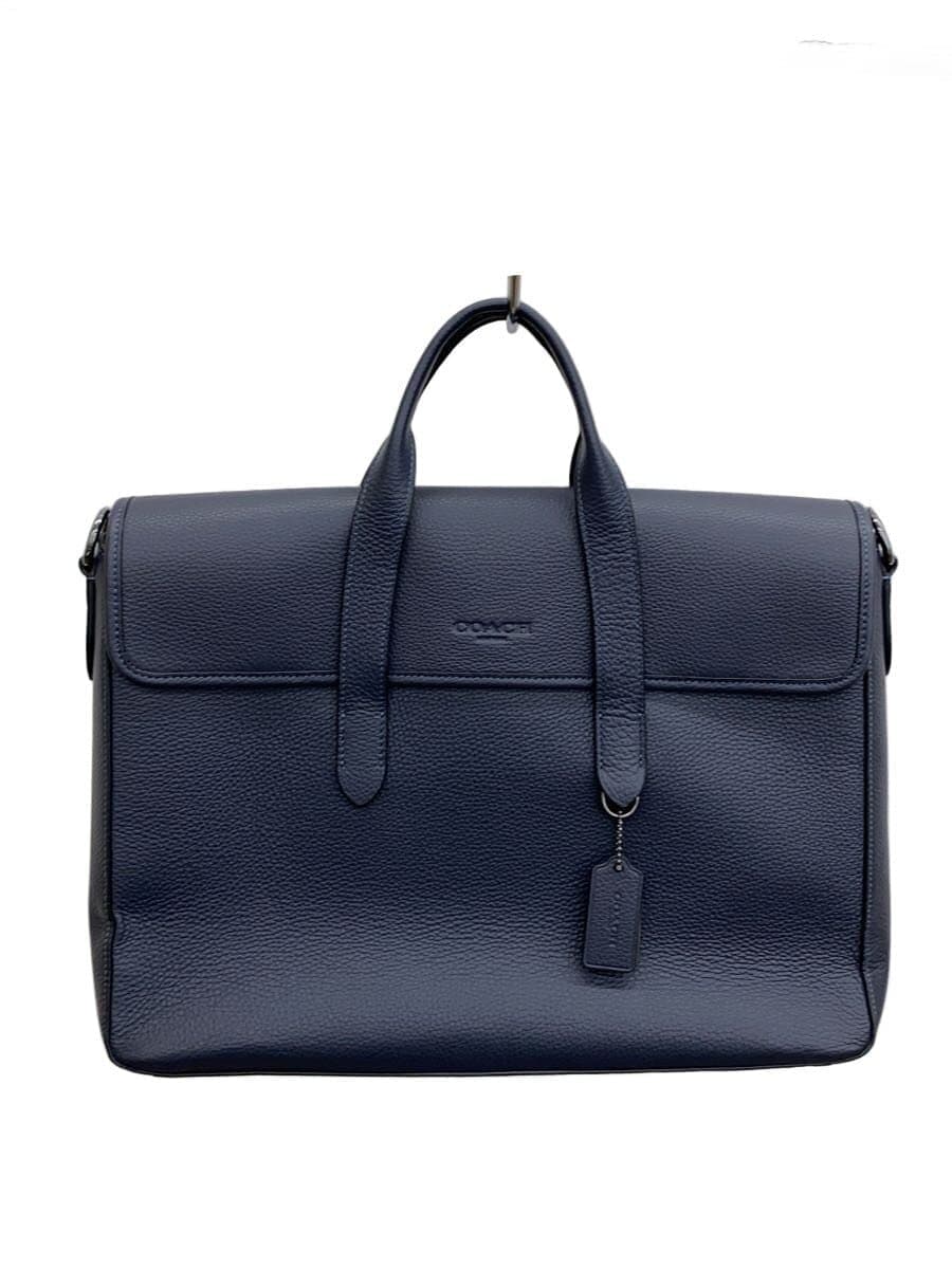 COACH Sullivan Portfolio Brief Leather NVY C9875