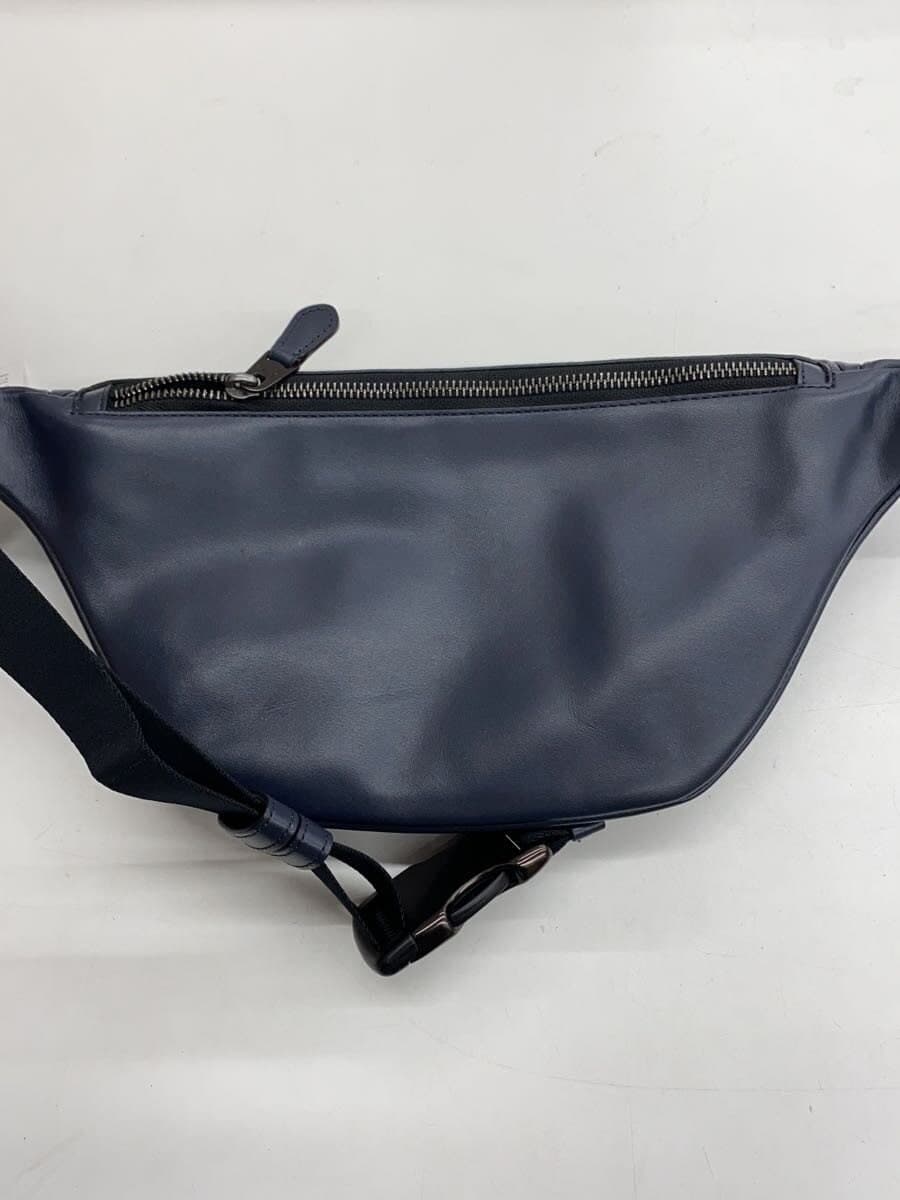 COACH Waist Bag Leather NVY C2912 3