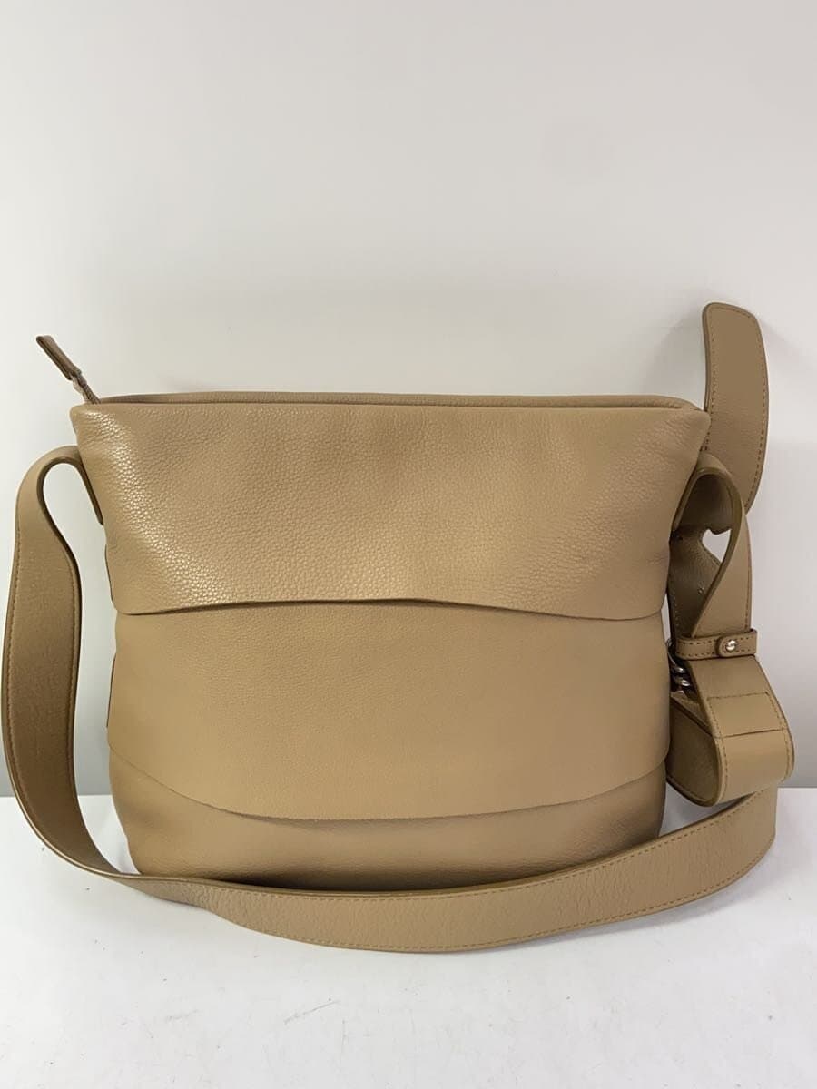 NINA RICCI Shoulder Bag Leather CML Solid 3