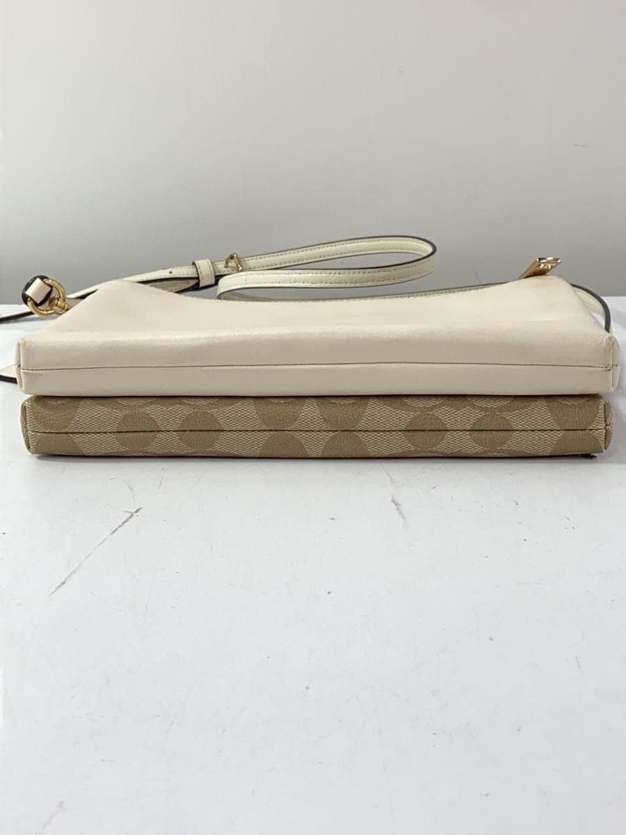 COACH Shoulder Bag Leather IVO All Over Pattern L1822-F58328 Corner With Stain 4