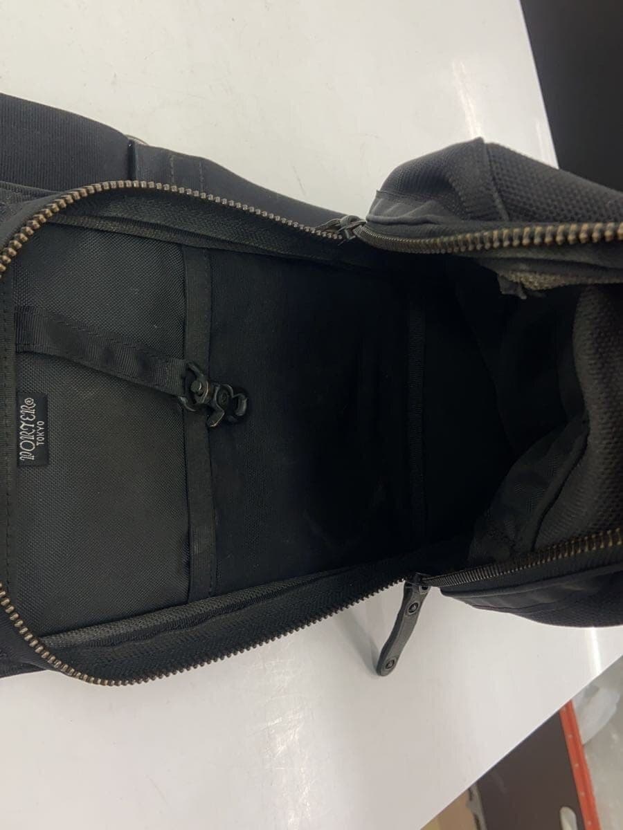 PORTER Shoulder Bag BLK Solid 6