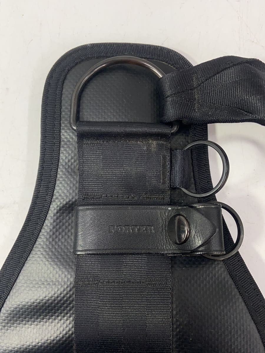 PORTER Shoulder Bag BLK Solid 7