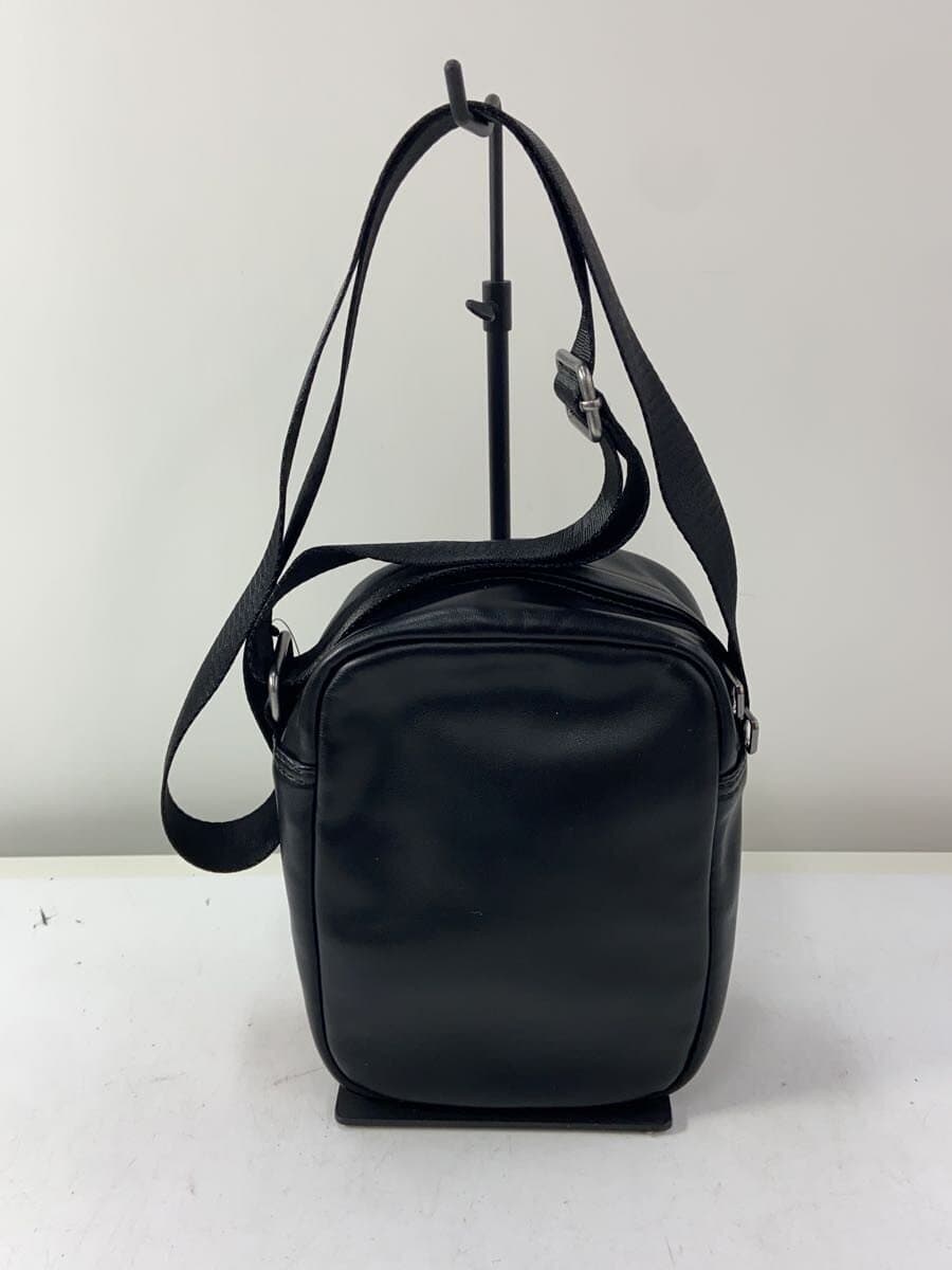 DIESEL Shoulder Bag Leather BLK Solid X09376 P5184 3