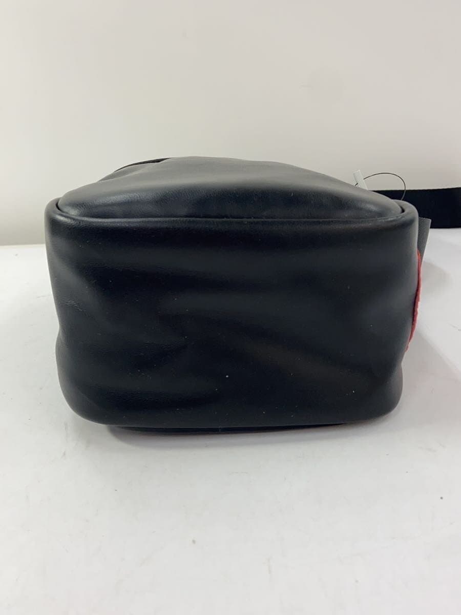 DIESEL Shoulder Bag Leather BLK Solid X09376 P5184 4