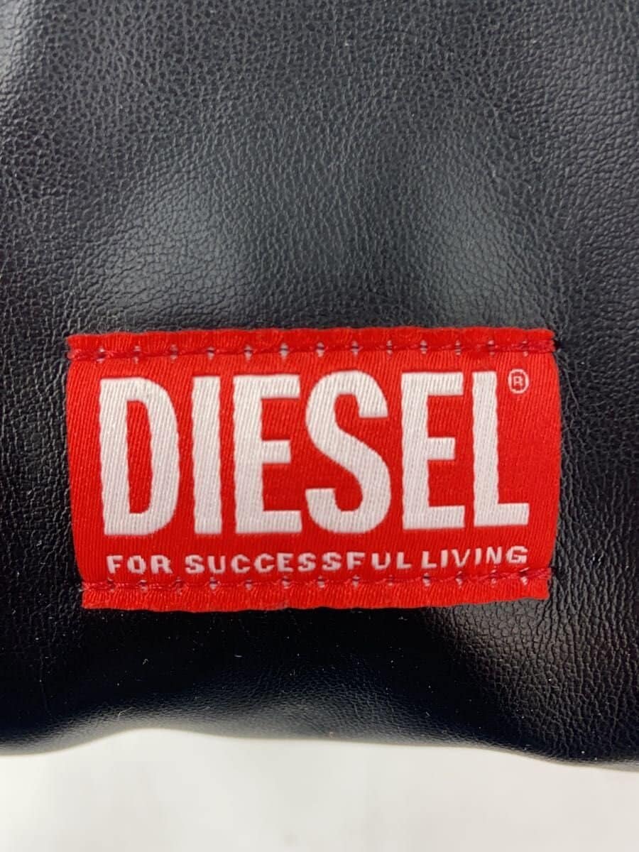 DIESEL Shoulder Bag Leather BLK Solid X09376 P5184 5