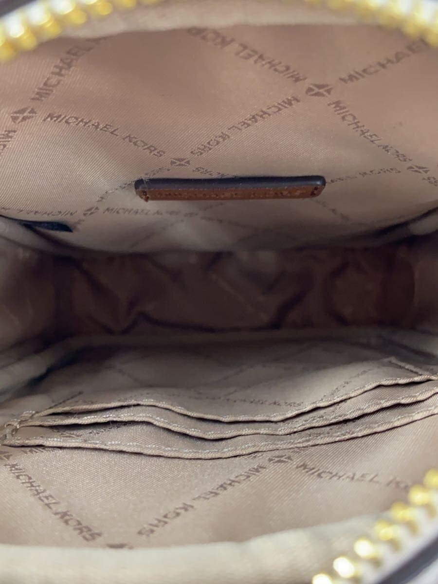 MICHAEL KORS Shoulder Bag Leather WHT All Over Pattern 35F1GTVC2B 6