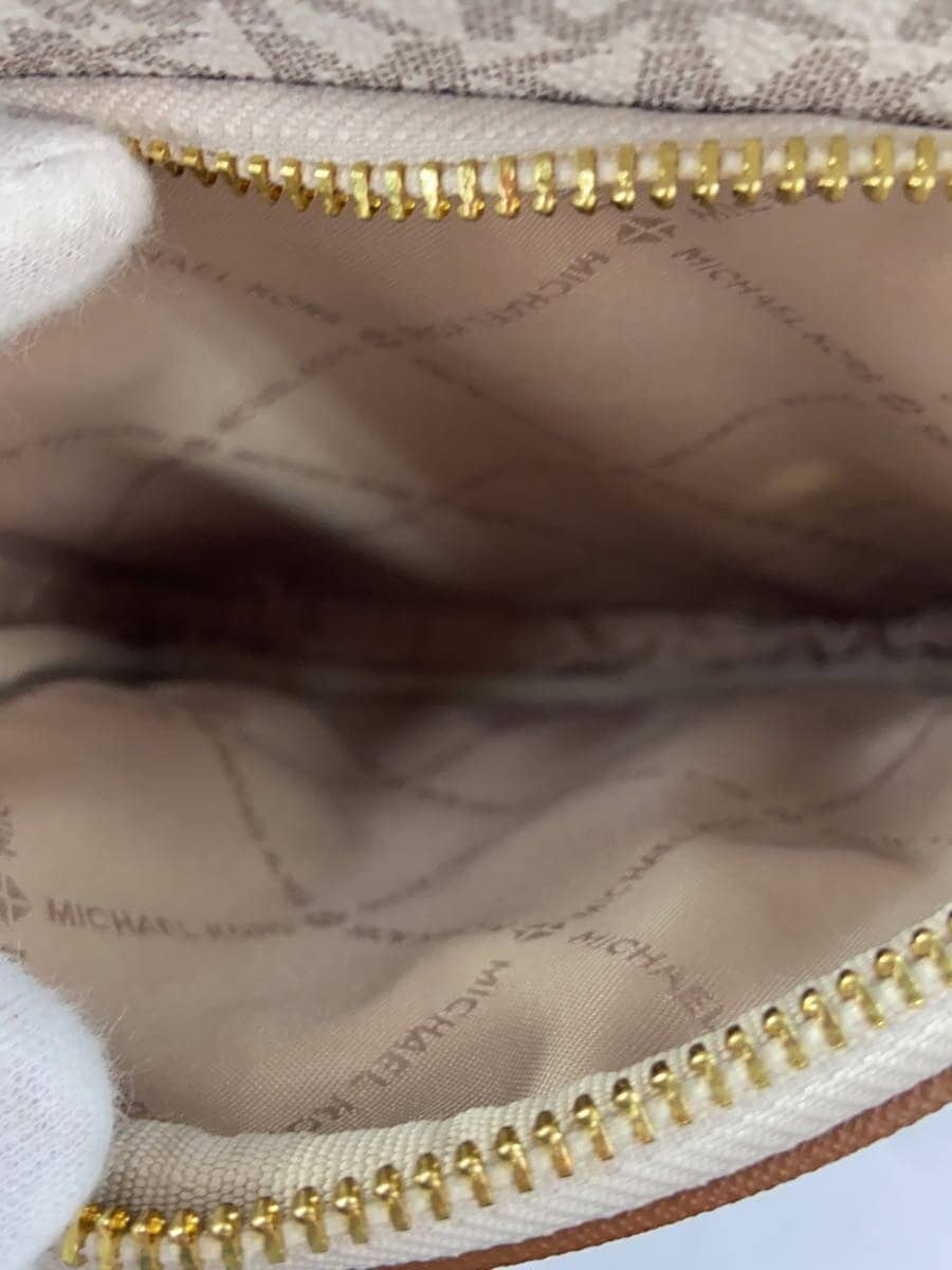 MICHAEL KORS Shoulder Bag Leather WHT All Over Pattern 35F1GTVC2B 7