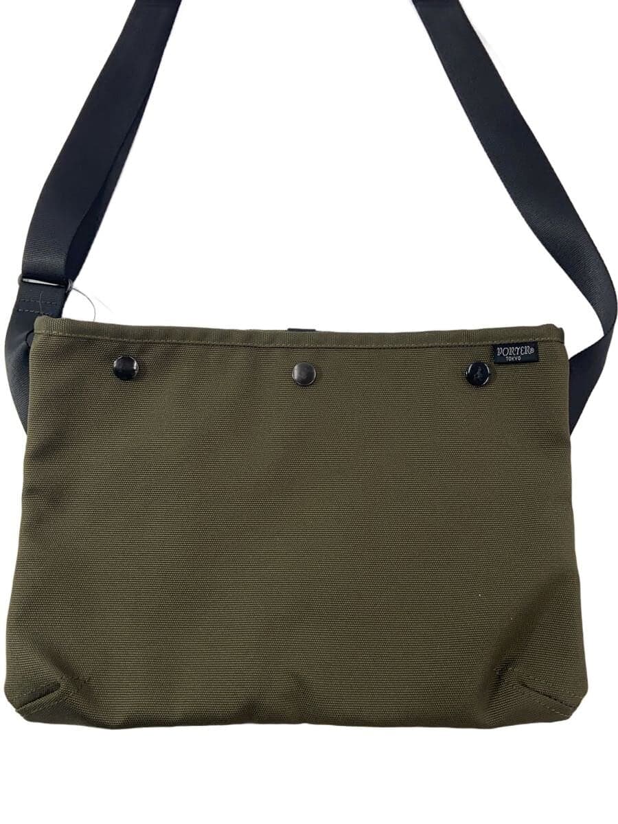 PORTER shoulder bag -- KHK plain