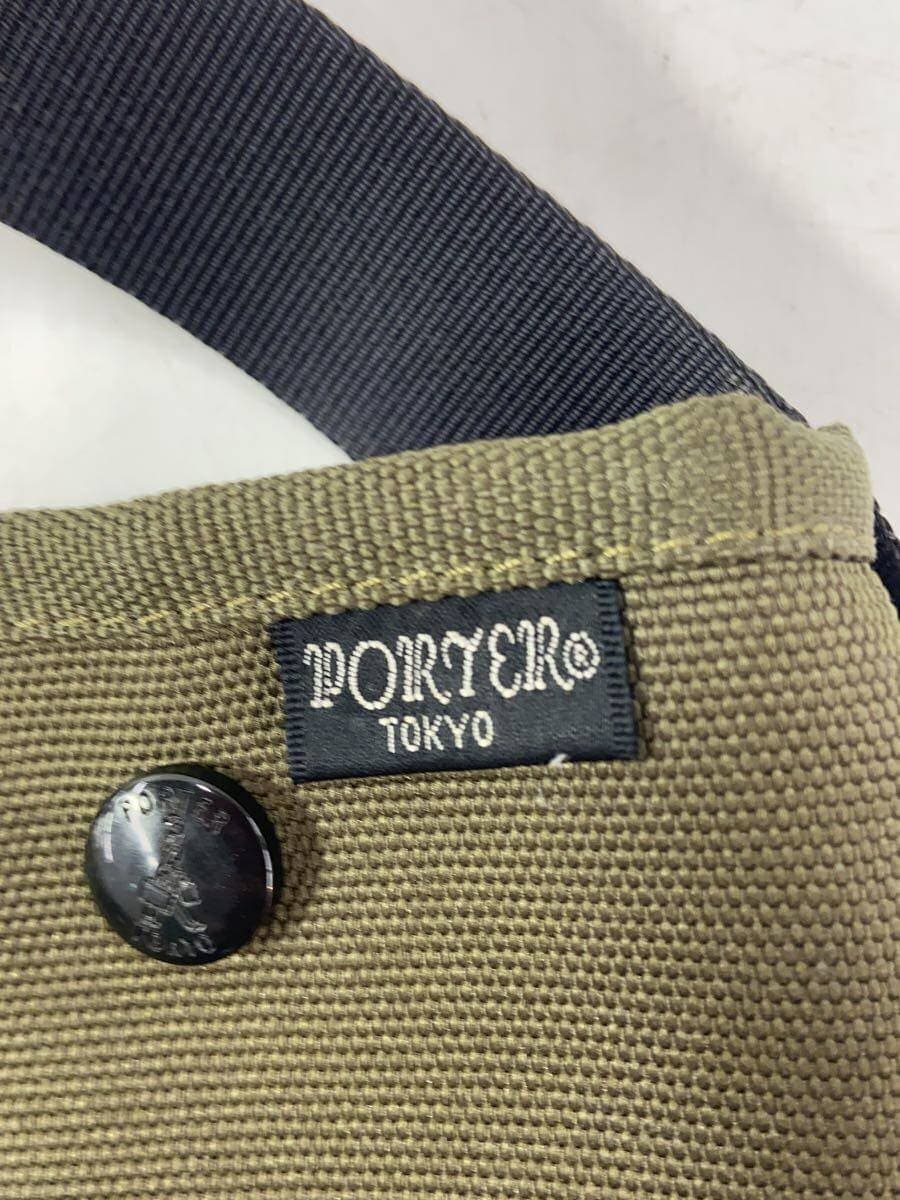 PORTER shoulder bag -- KHK plain 4