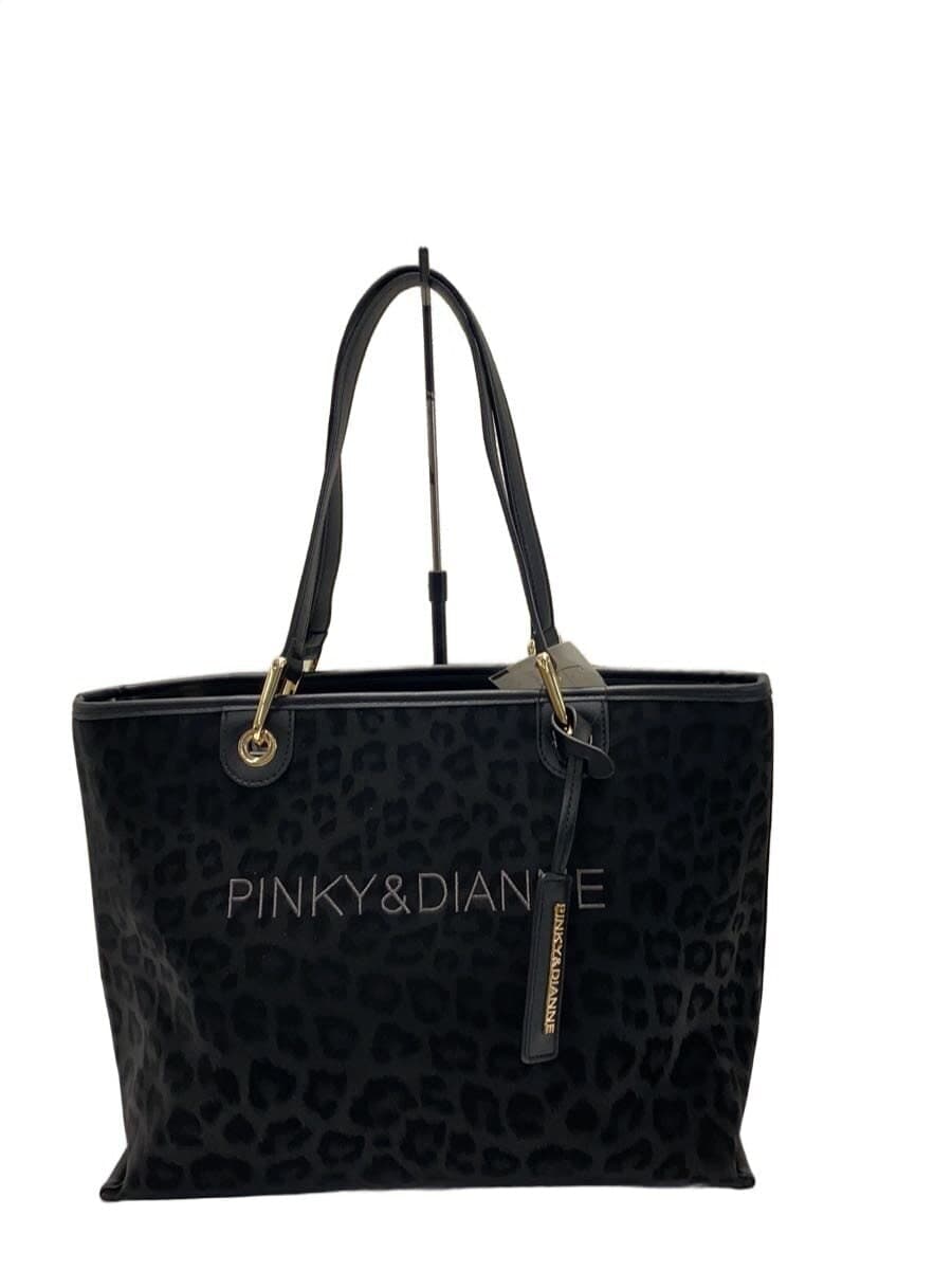 Pinky&Dianne Tote Bag Faux Leather BLK Animal