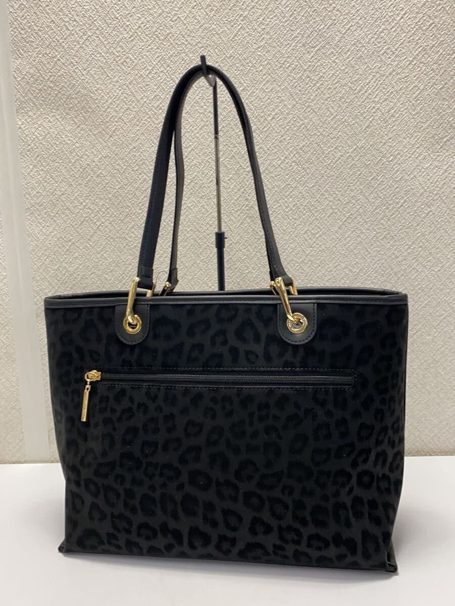 Pinky&Dianne Tote Bag Faux Leather BLK Animal 3