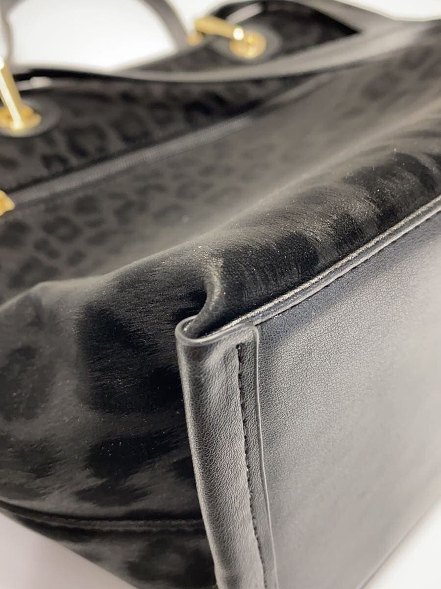 Pinky&Dianne Tote Bag Faux Leather BLK Animal 9