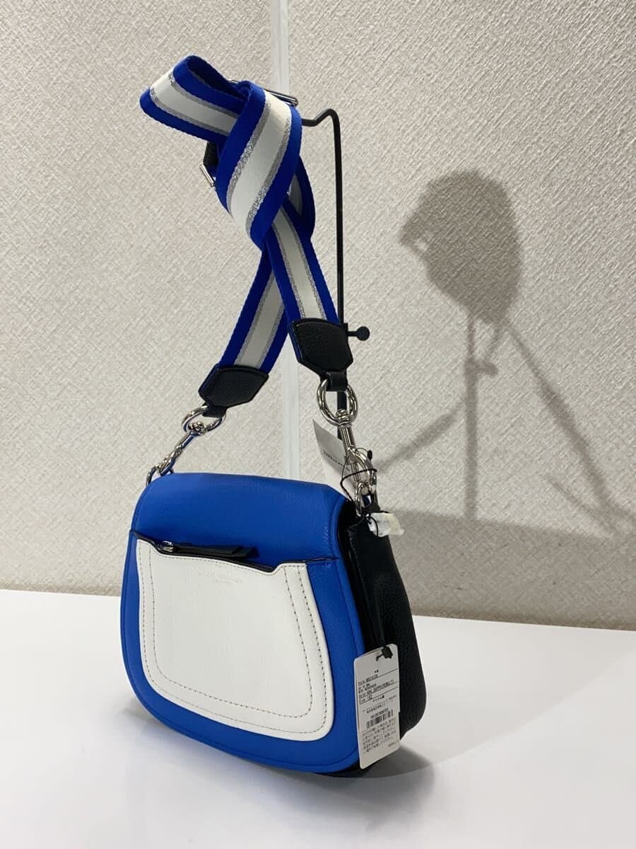 MARC BY MARC JACOBS Shoulder Bag Leather BLU M0014158 2