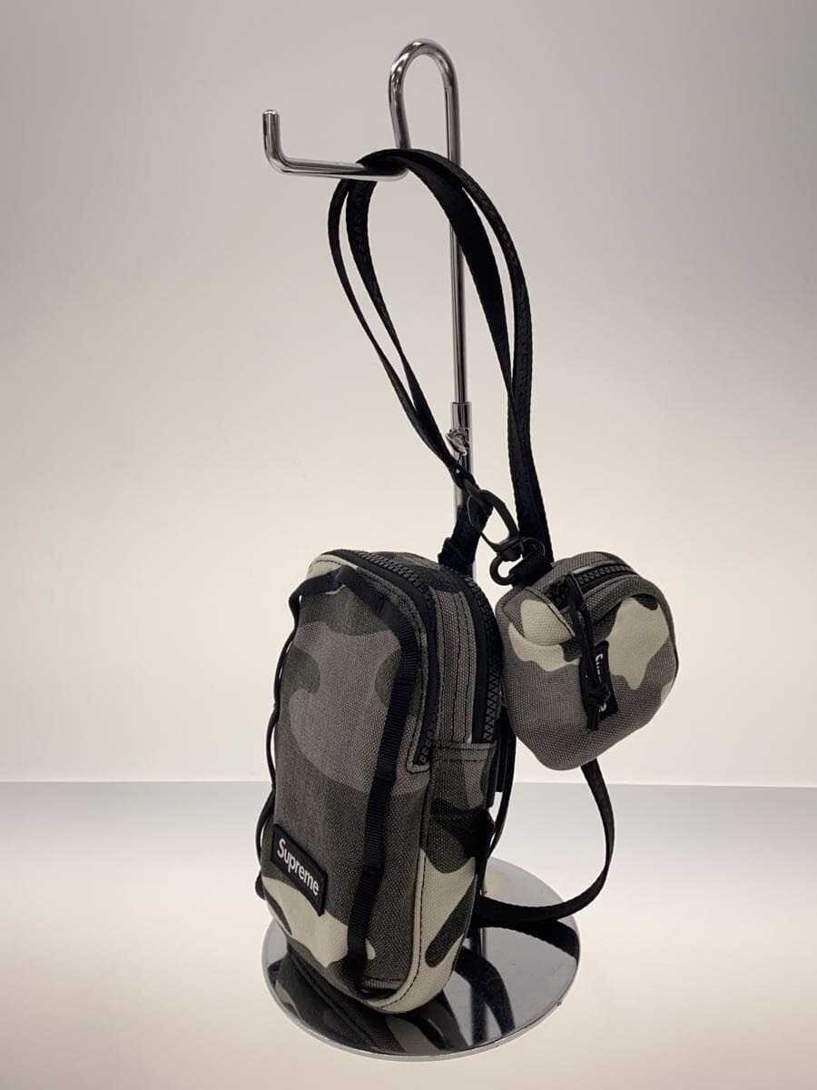 Supreme Shoulder Bag Cotton Gray Camo 2
