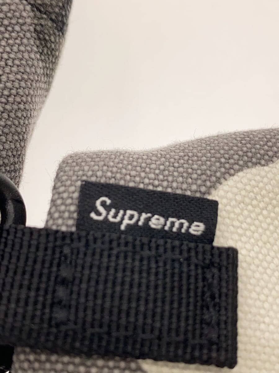 Supreme Shoulder Bag Cotton Gray Camo 5