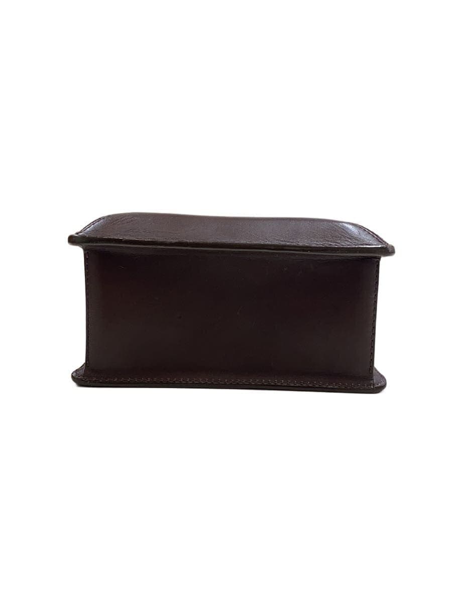 SOMES SADDLE Shoulder Bag Leather BRW 4