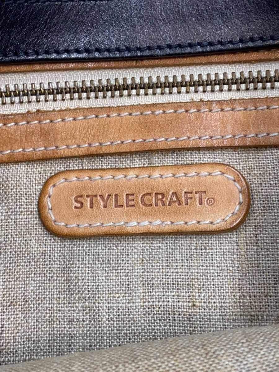 STYLE CRAFT2-Way Shoulder Bag Leather BLK 5