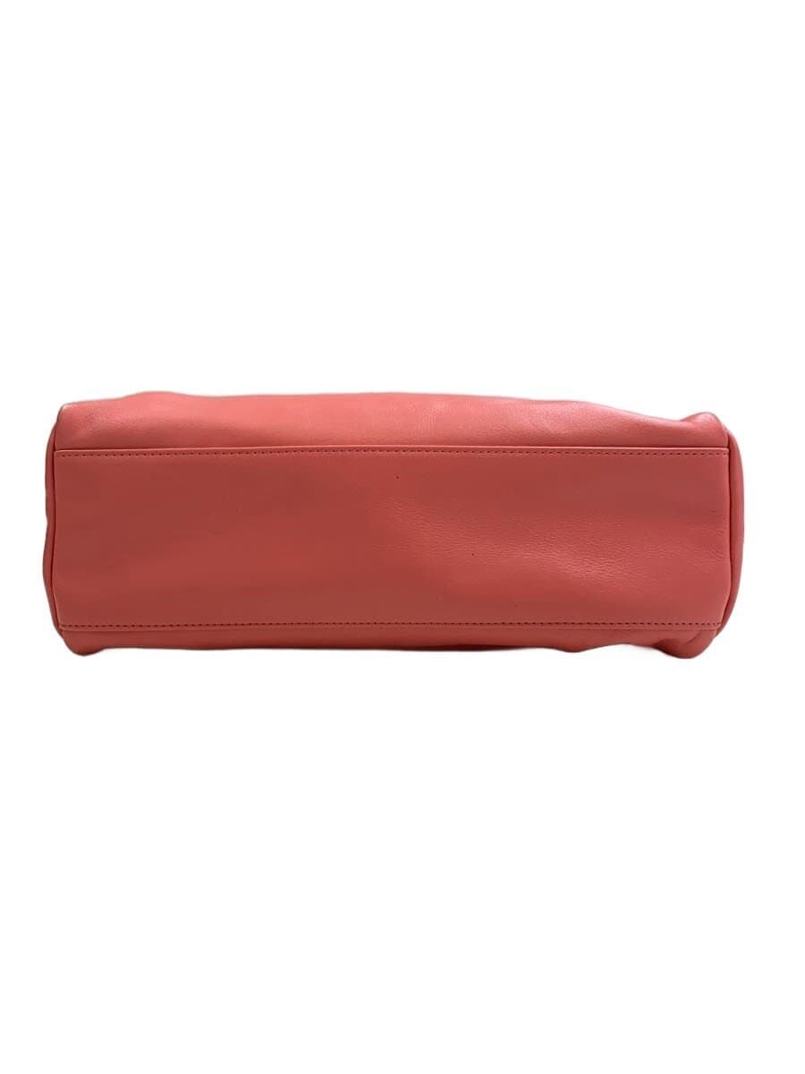 agnes b VOYAGE Handbag Cowhide PNK DK03 4